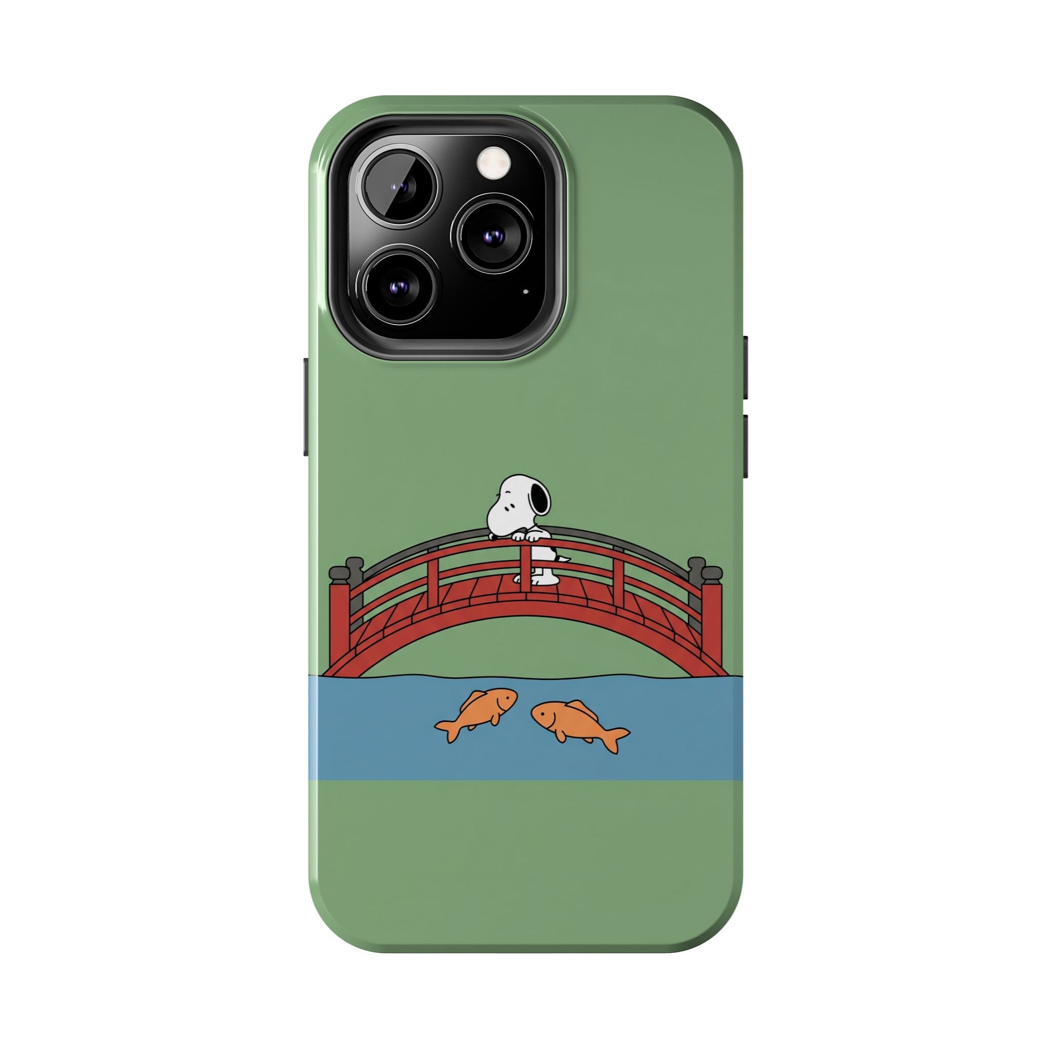 Koi Bridge Phone Case