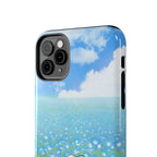 Blue Flower Field Case