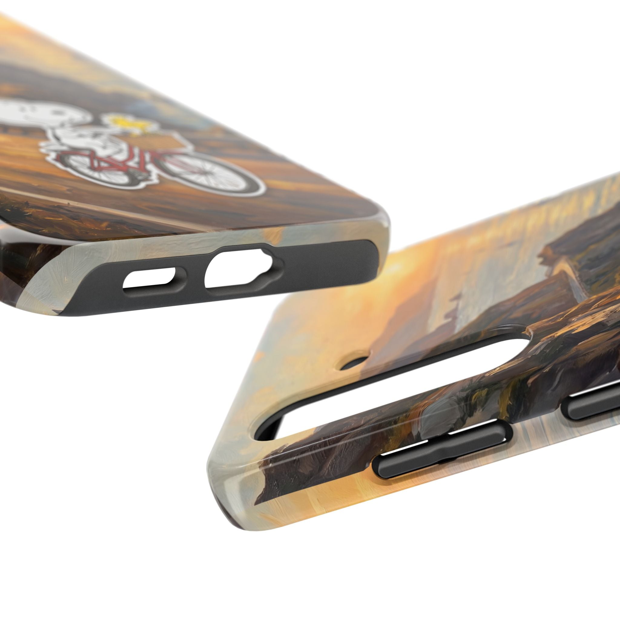 Snoopy Woodstock Bicycle Phone Case