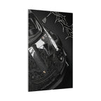 Black Sports Car Canvas