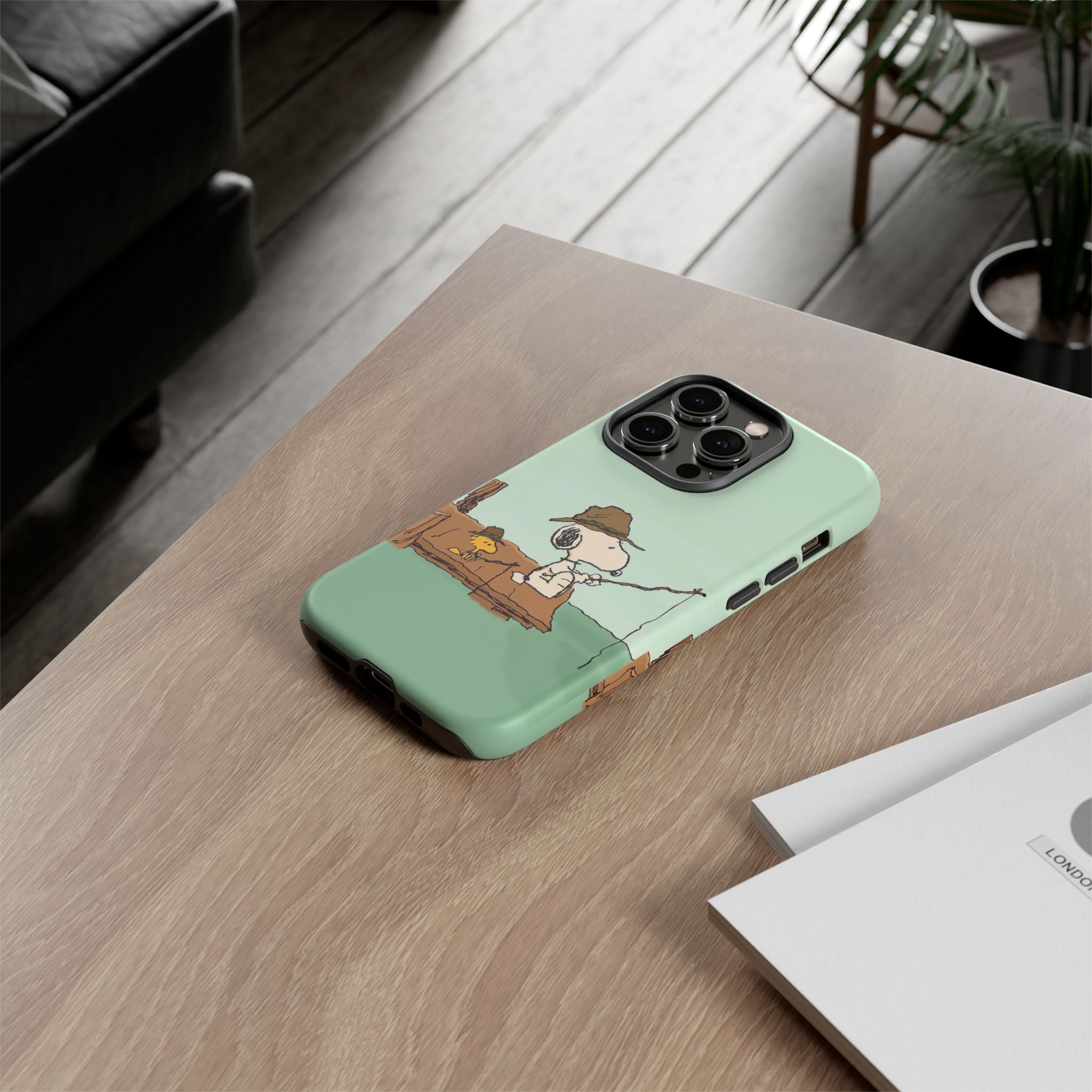 Snoopy Fishing Phone Case
