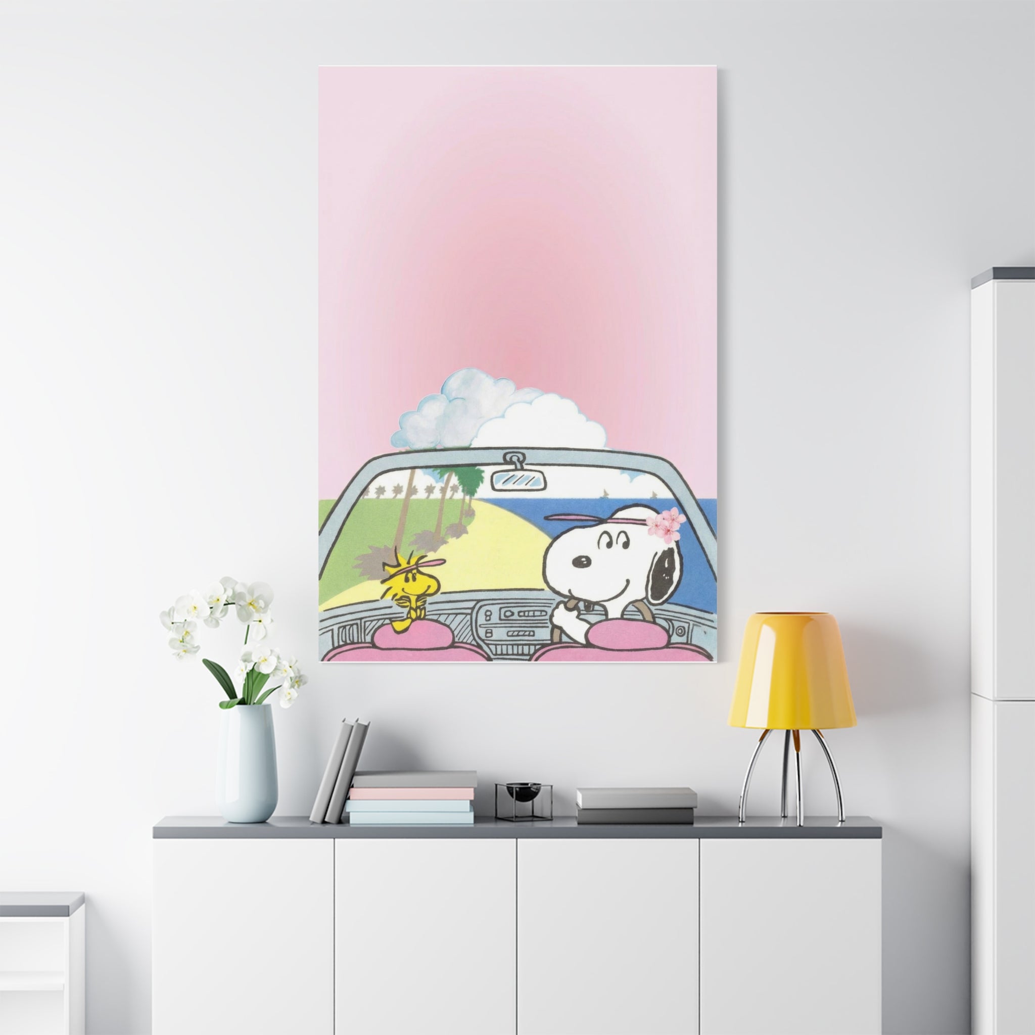 Woodstock Road Trip Canvas