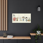 Peanuts Birthday Cake Canvas