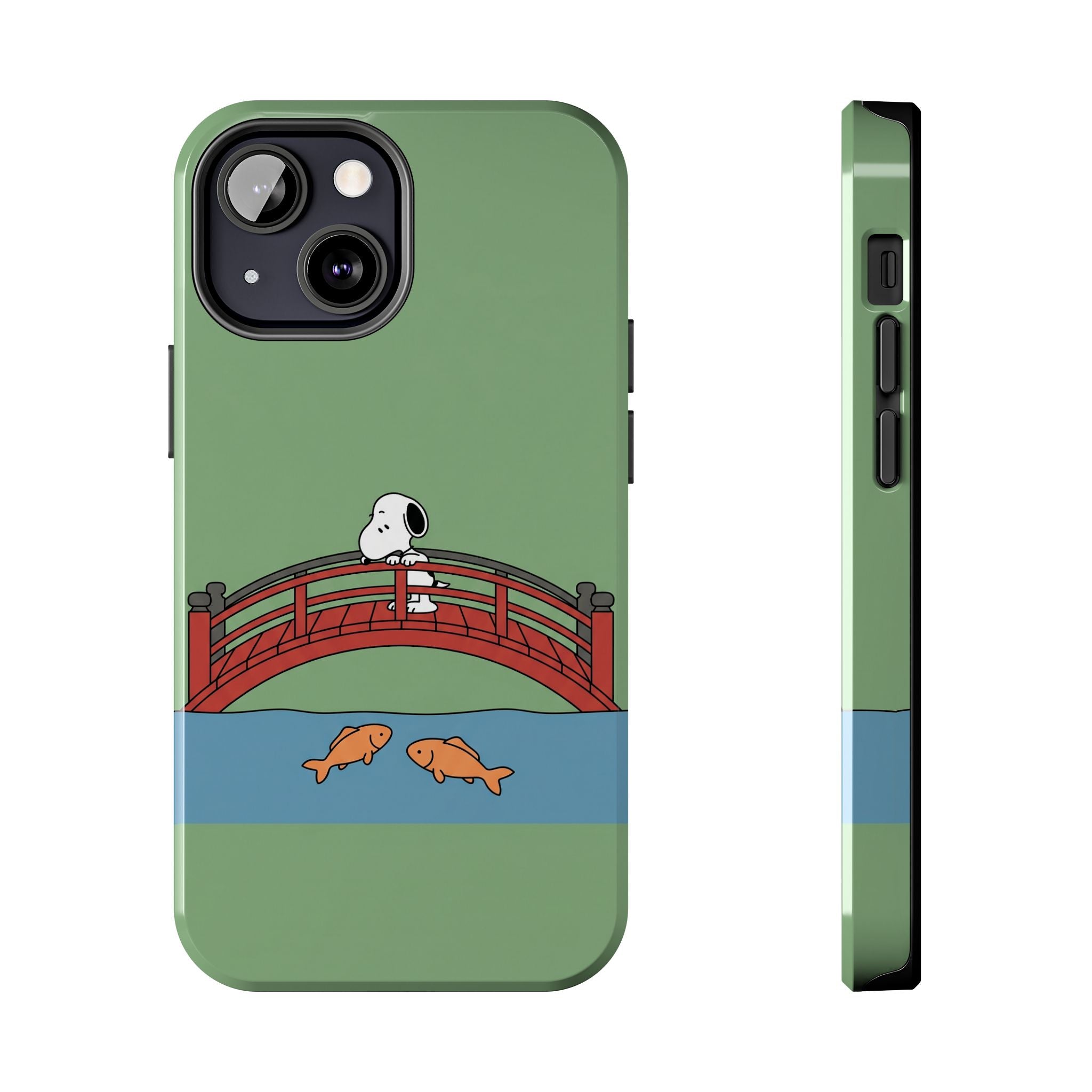 Koi Bridge Phone Case