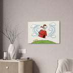 Flying Beagle Canvas