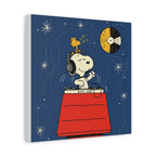 Snoopy DJ Doghouse Canvas