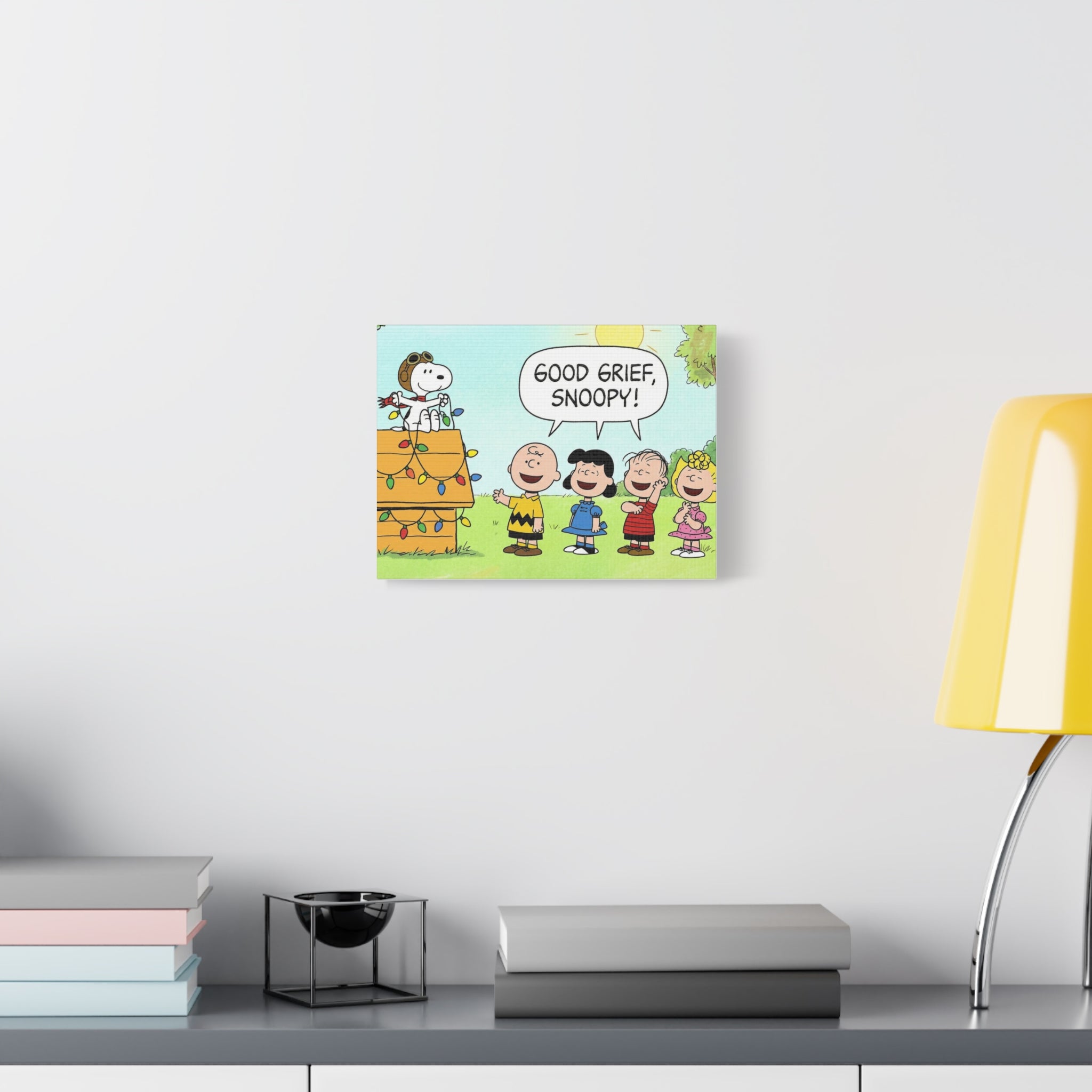 Good Grief Snoopy Canvas