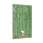 Snoopy in Bamboo Forest Canvas