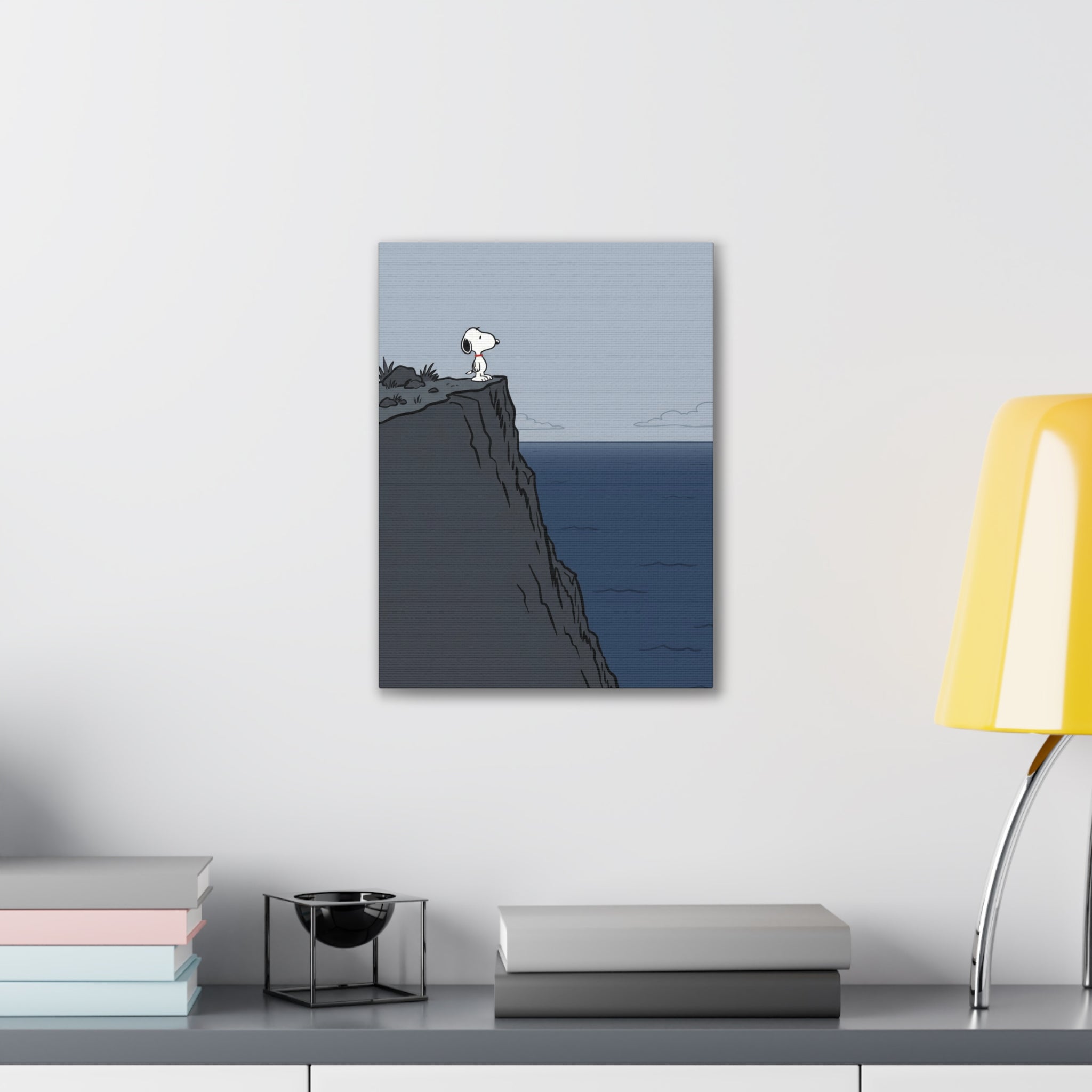 Snoopy Cliffside Canvas