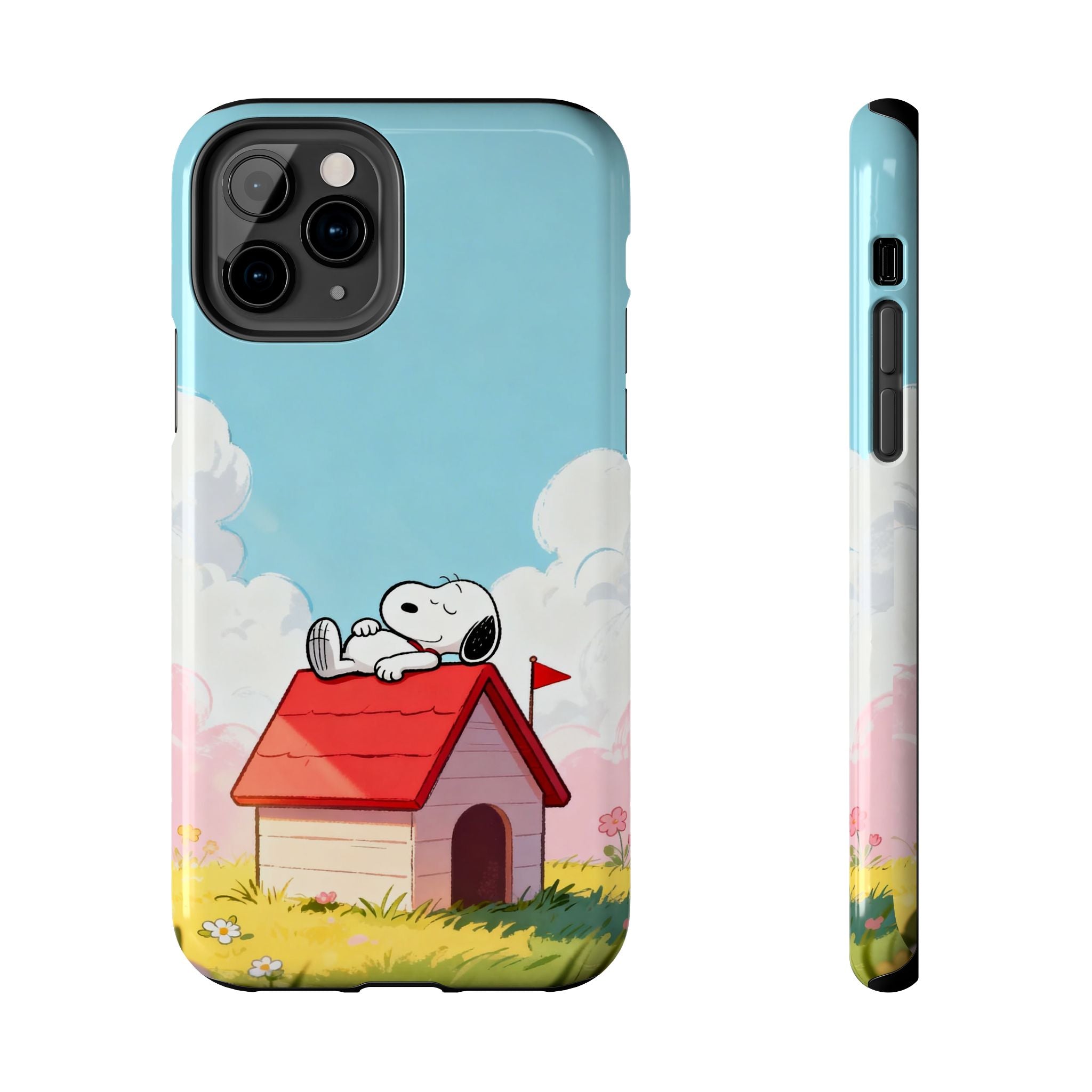 Relaxing Doghouse Phone Case