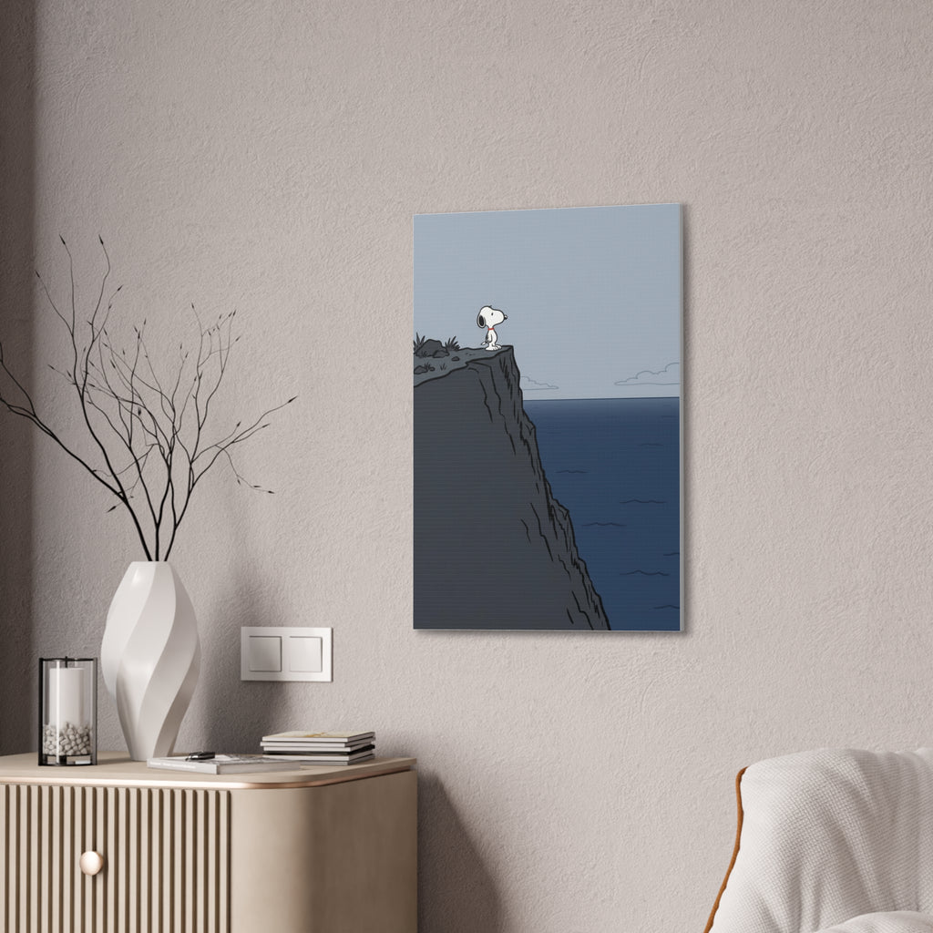 Snoopy Cliffside Canvas