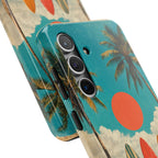 Retro Beach Sun Case