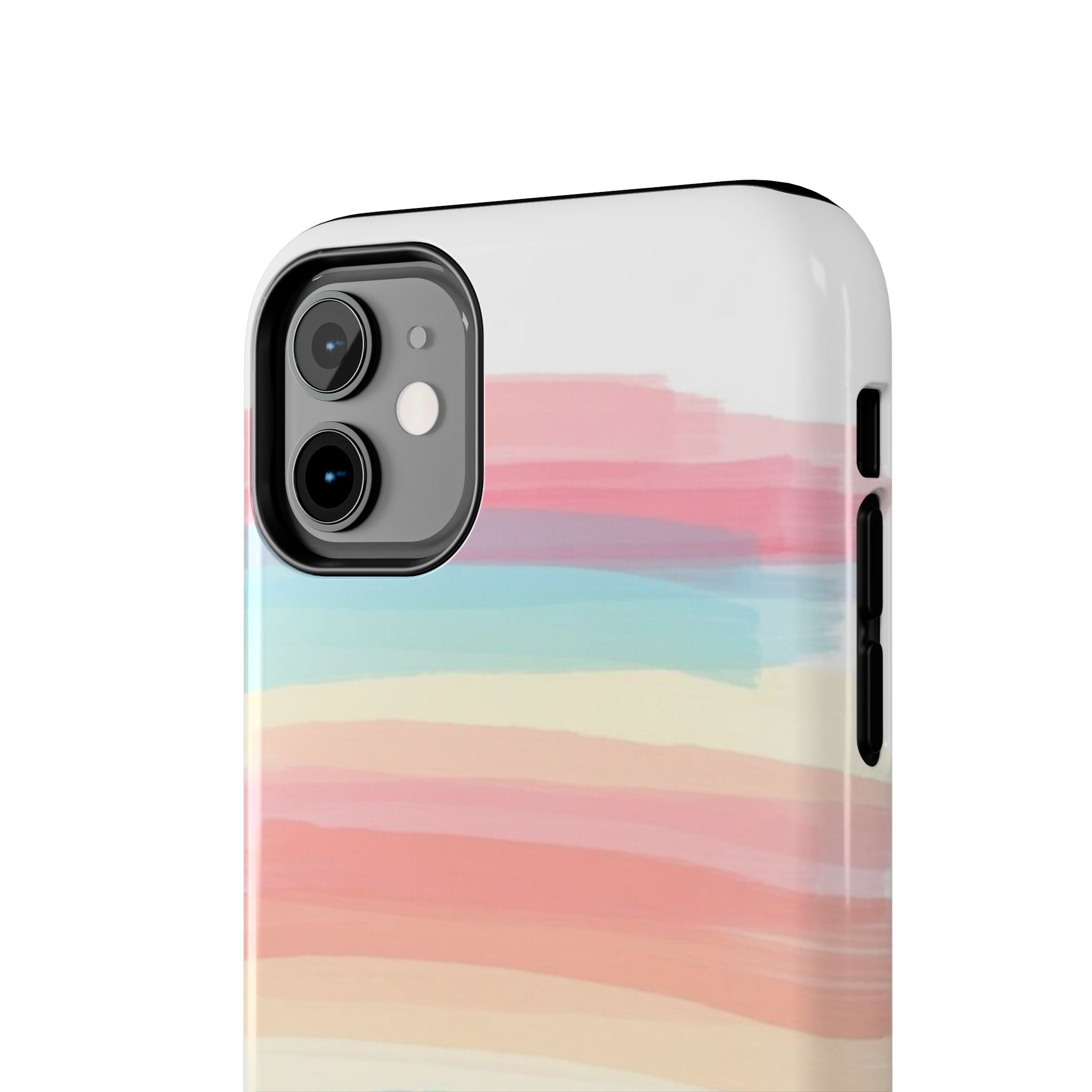 Pastel Stripe Peanuts Phone Case