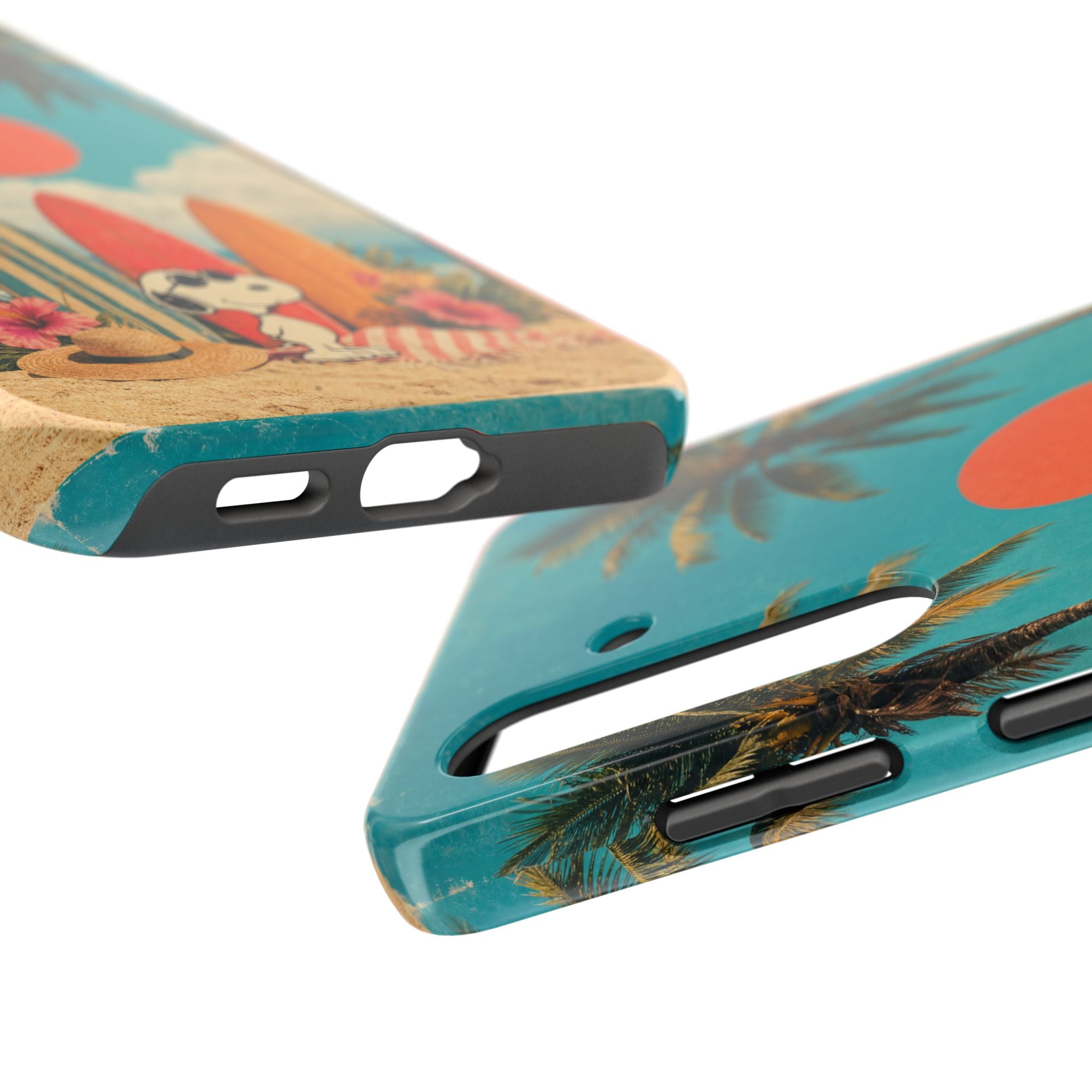 Retro Beach Sun Case