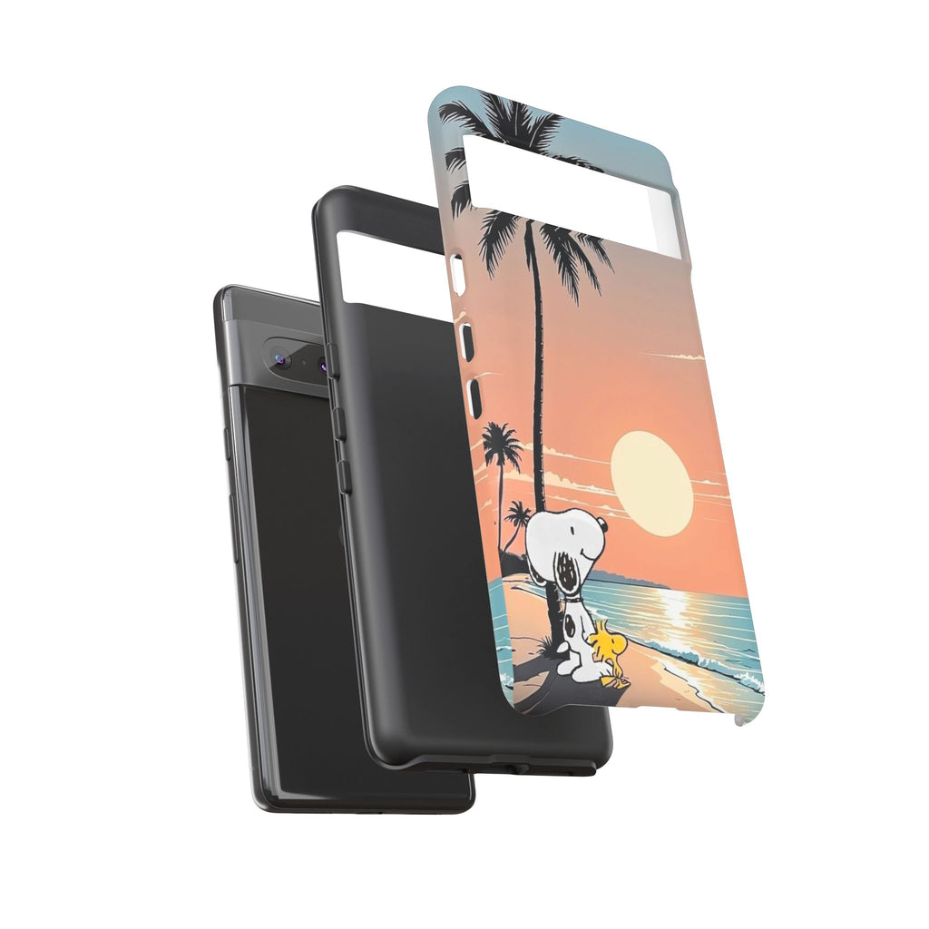 Snoopy Beach Sunset Phone Case