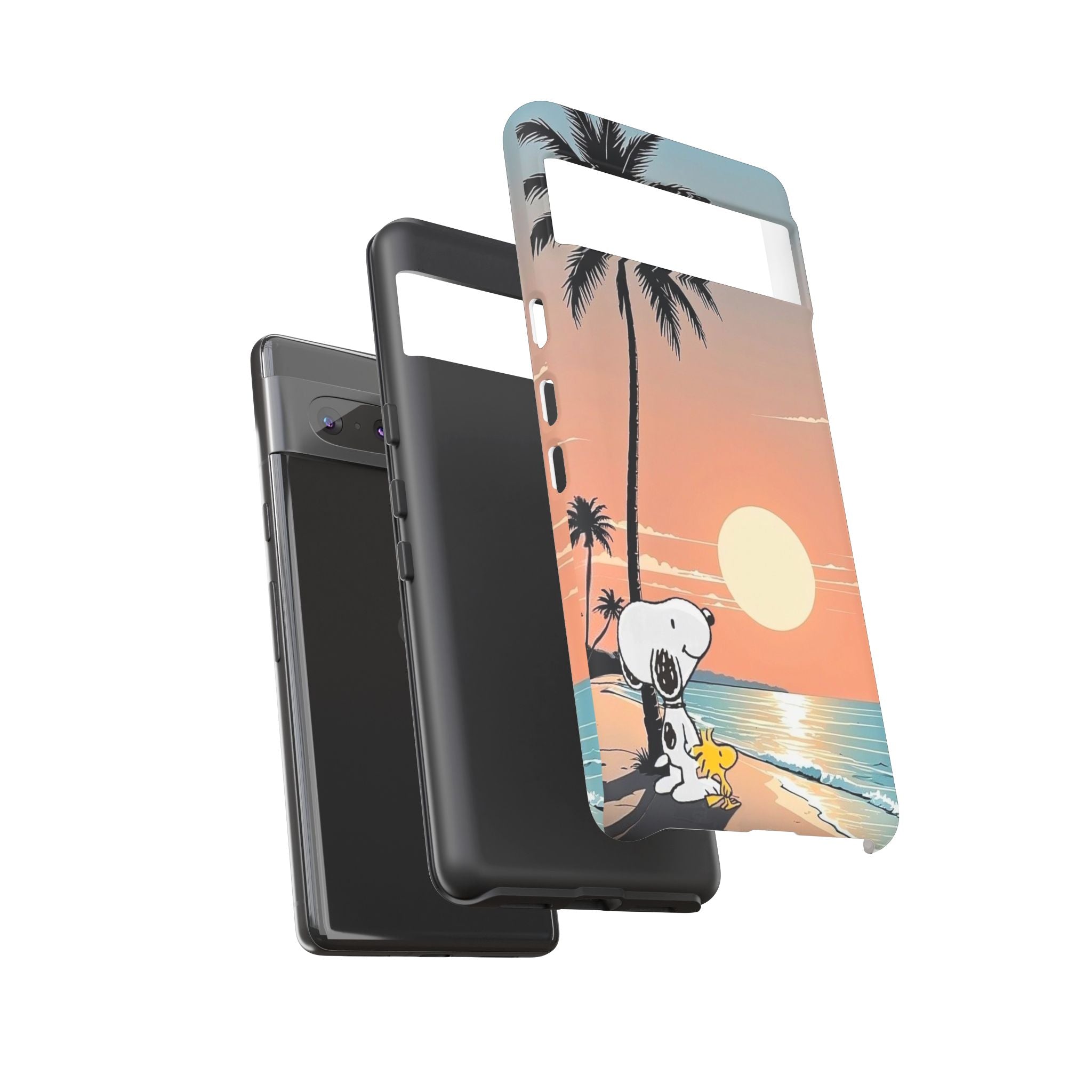 Snoopy Beach Sunset Phone Case