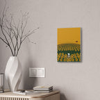 Snoopy in Sunflower Field Canvas