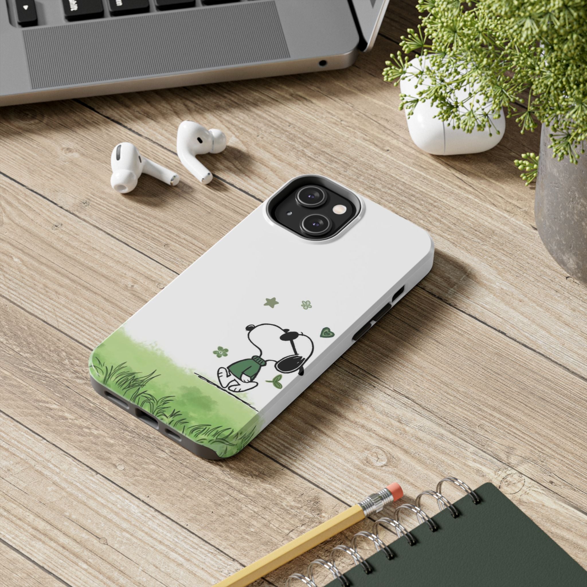 Snoopy Shamrocks Phone Case