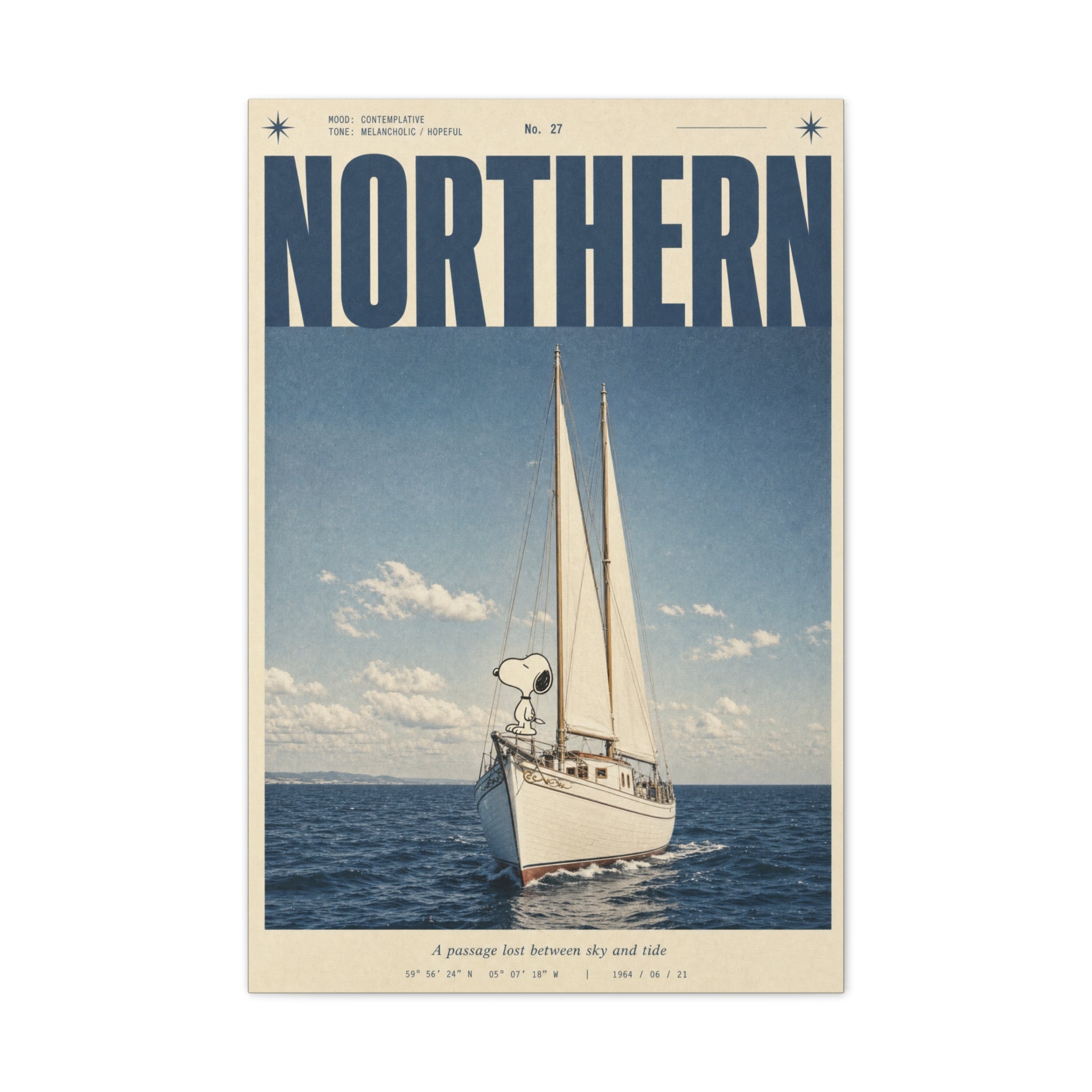 Northern Sailboat Canvas