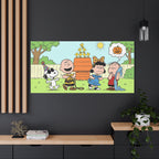 Peanuts Gang Halloween Canvas