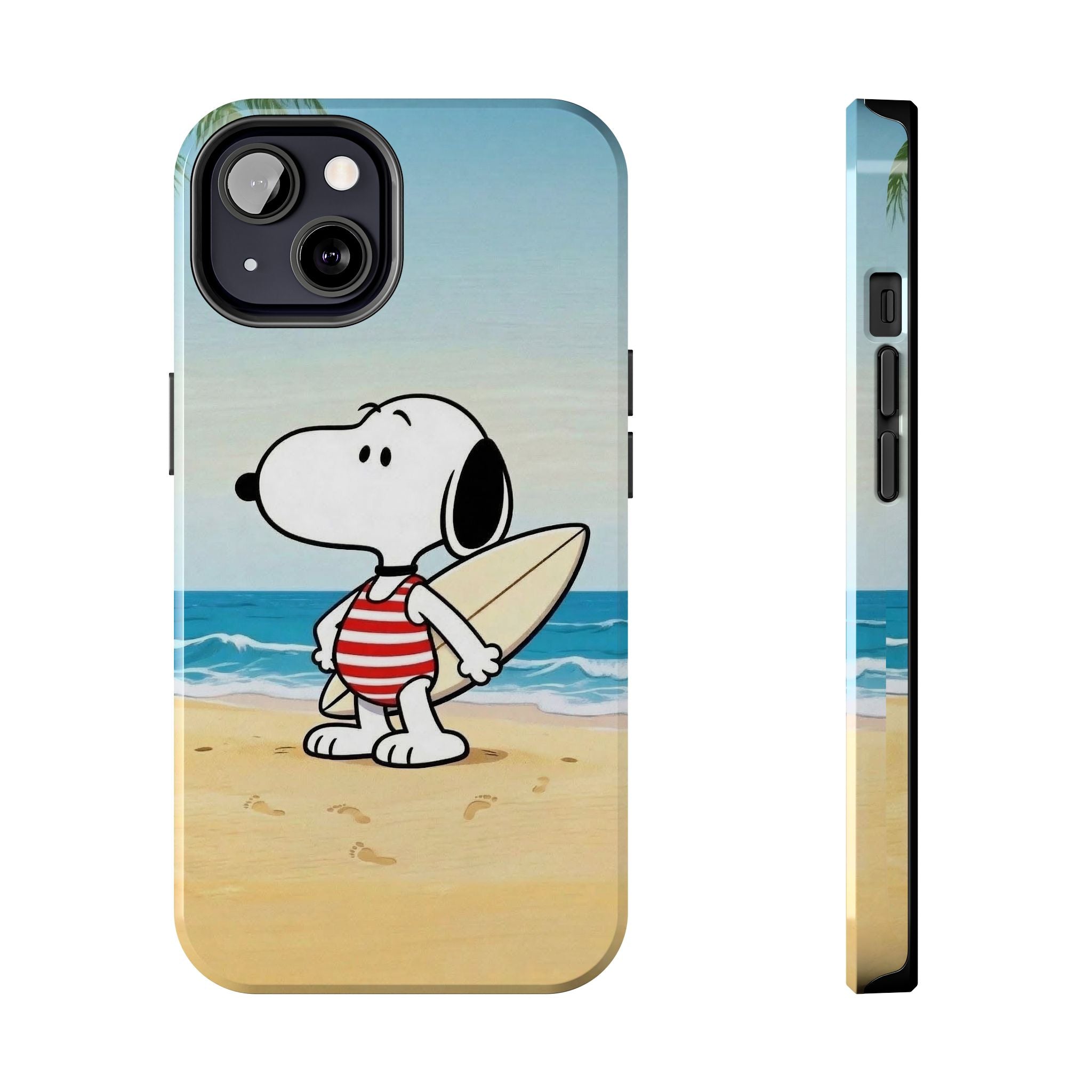 Beach Cartoon Surf Case