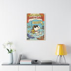 Chaos In Clouds Canvas