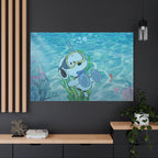 Snoopy Campfire Night Canvas