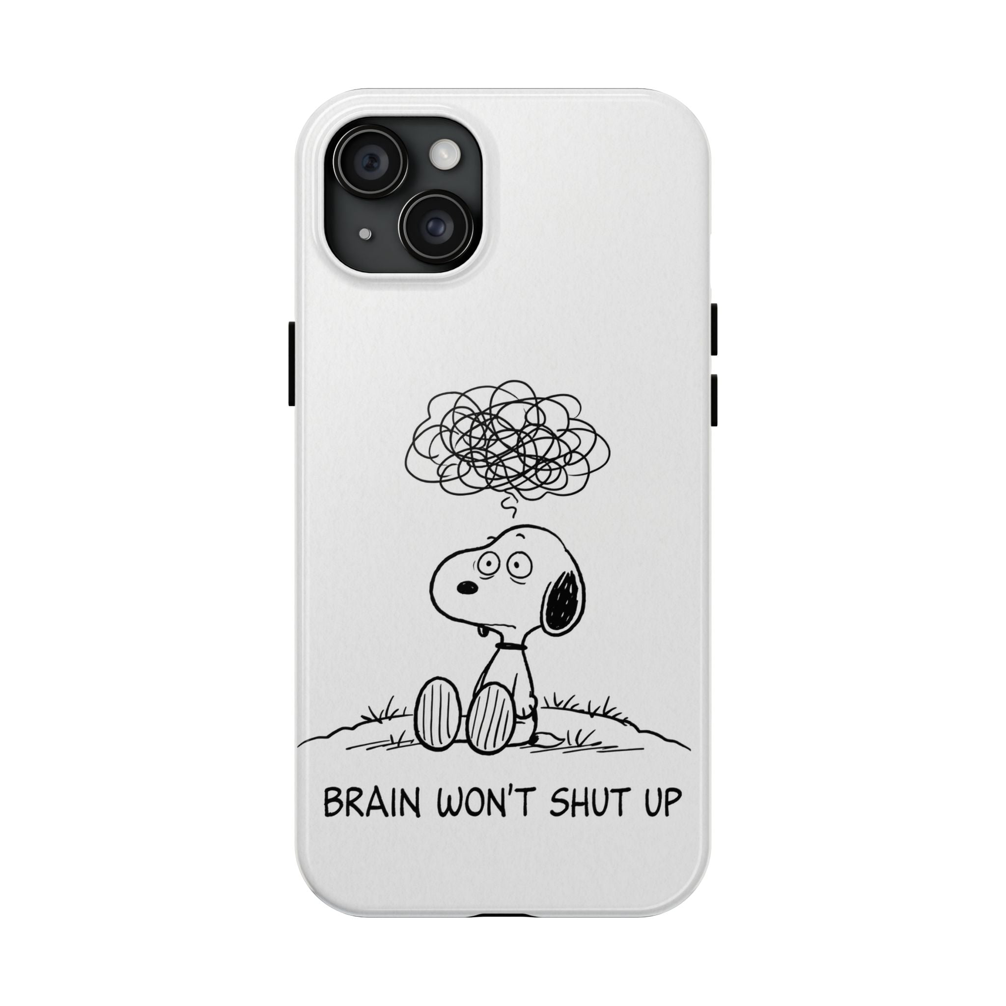 Snoopy Anxiety Phone Case