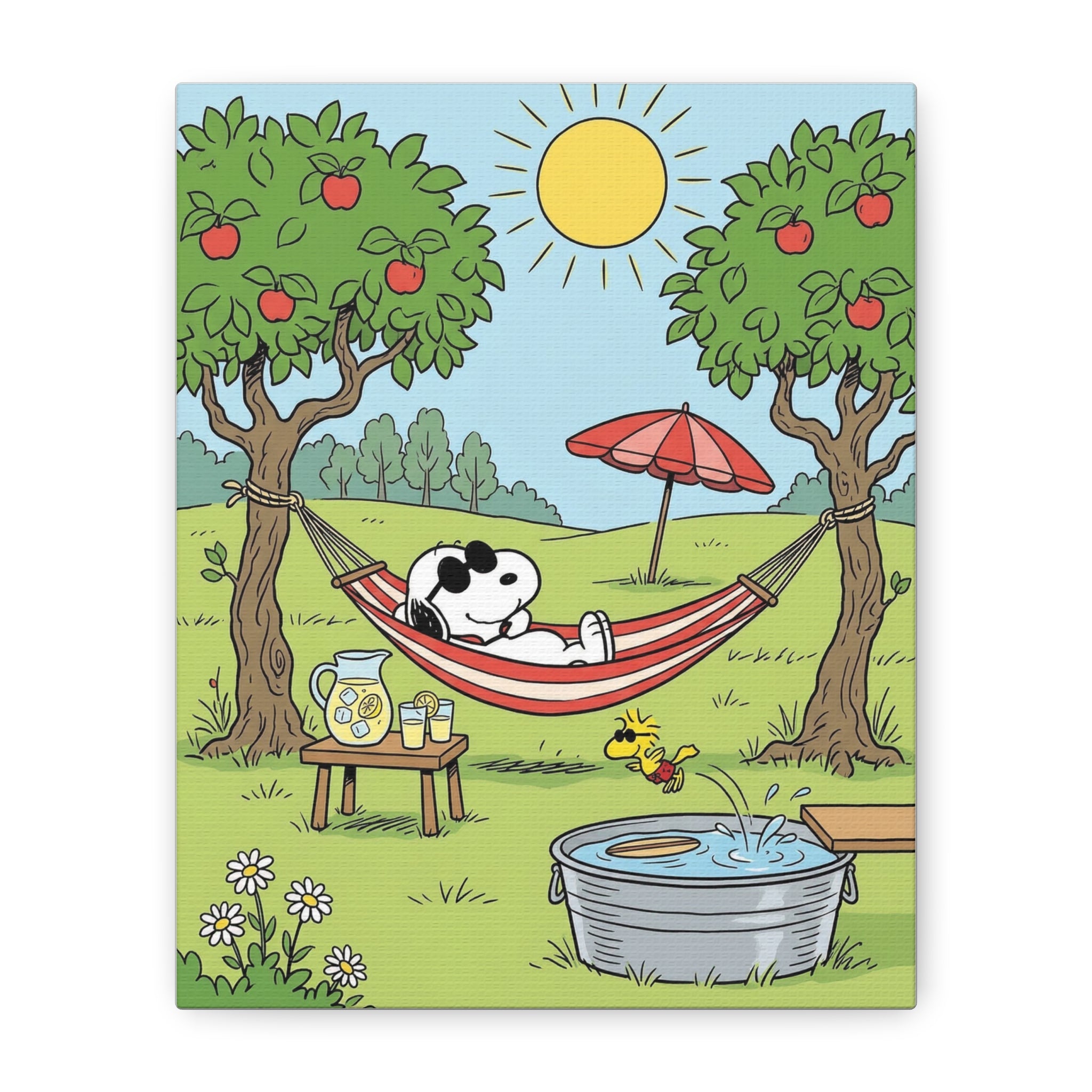 Snoopy Hammock Canvas
