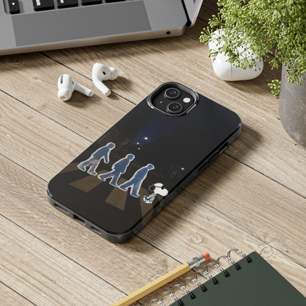 Snoopy Abbey Road Phone Case