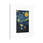 Snoopy Paris Autumn Canvas