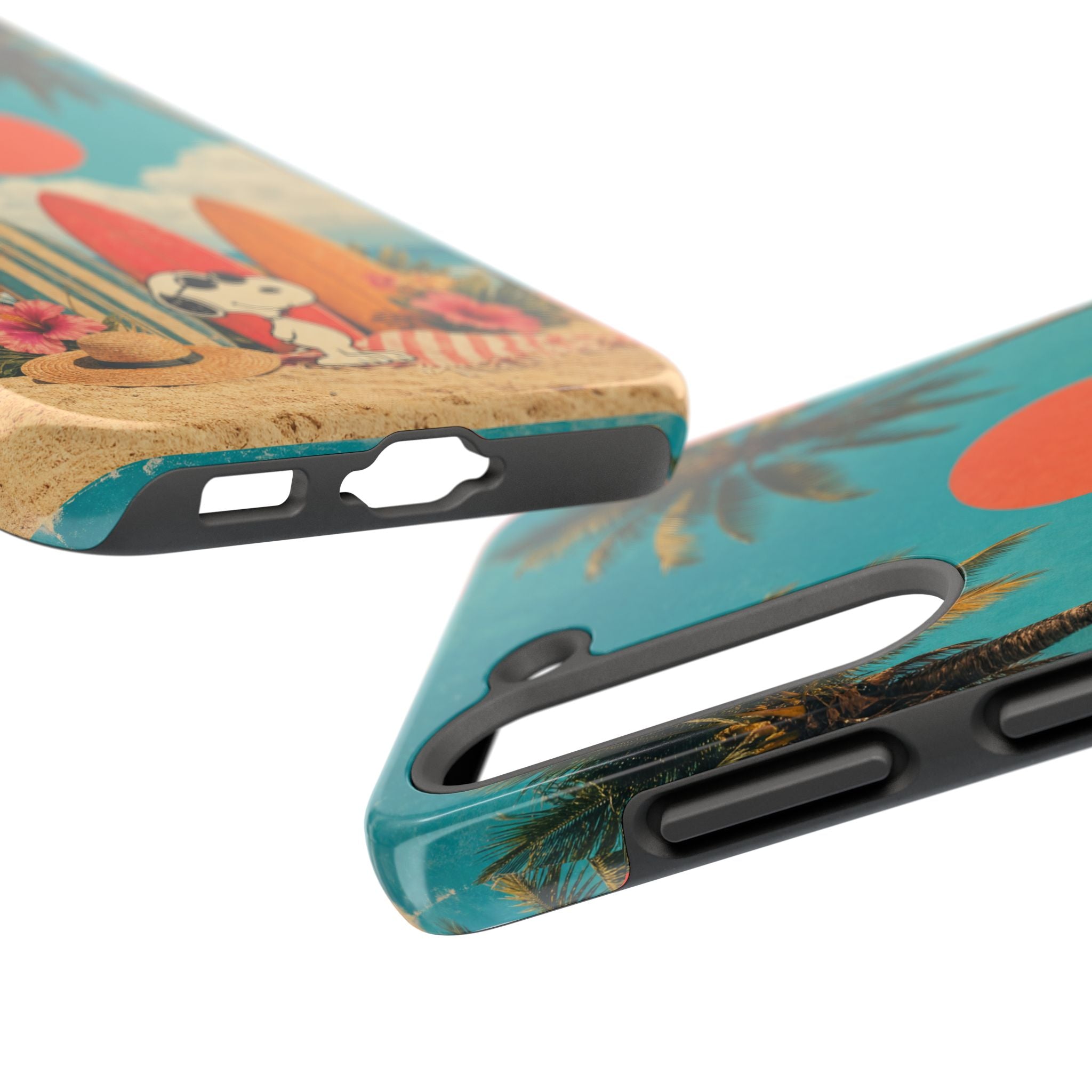 Retro Beach Sun Case