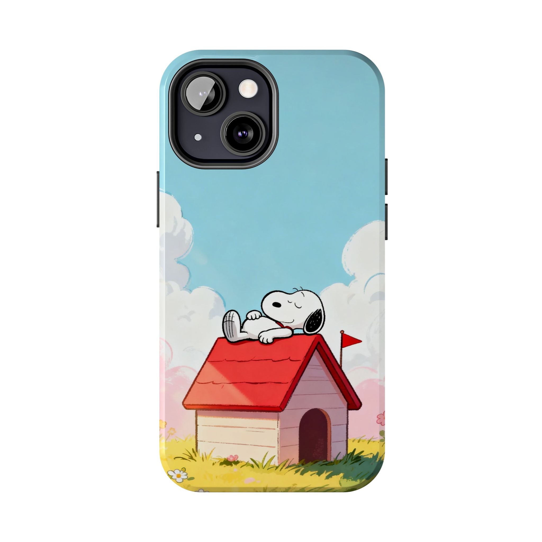 Relaxing Doghouse Phone Case