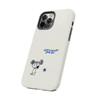 Snoopy Weightlifting Phone Case