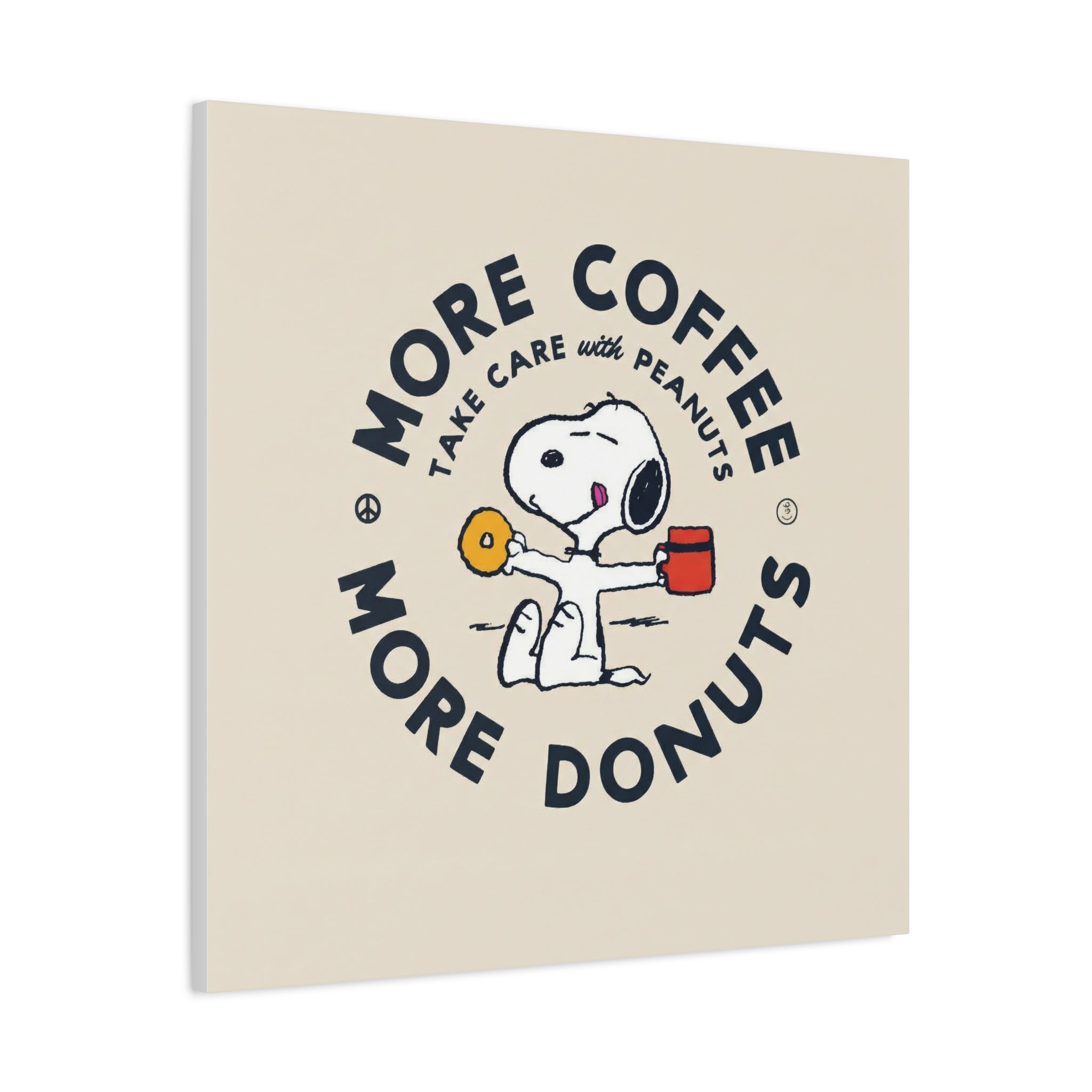 Coffee And Donuts Canvas