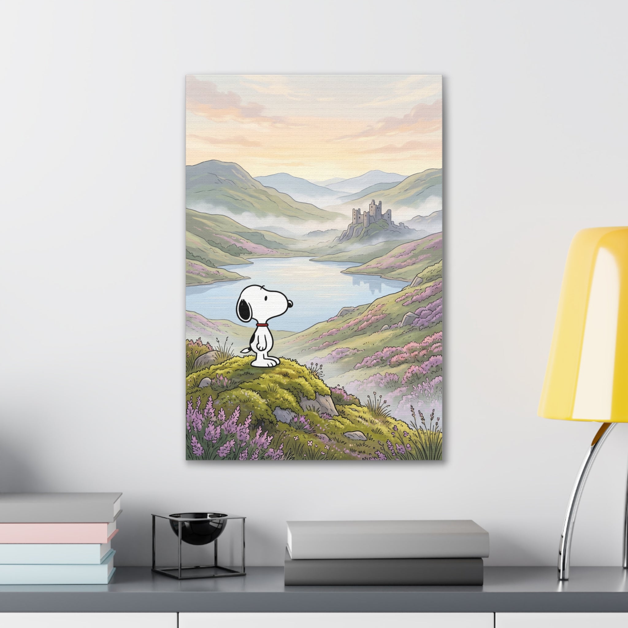 Scenic Lake Canvas