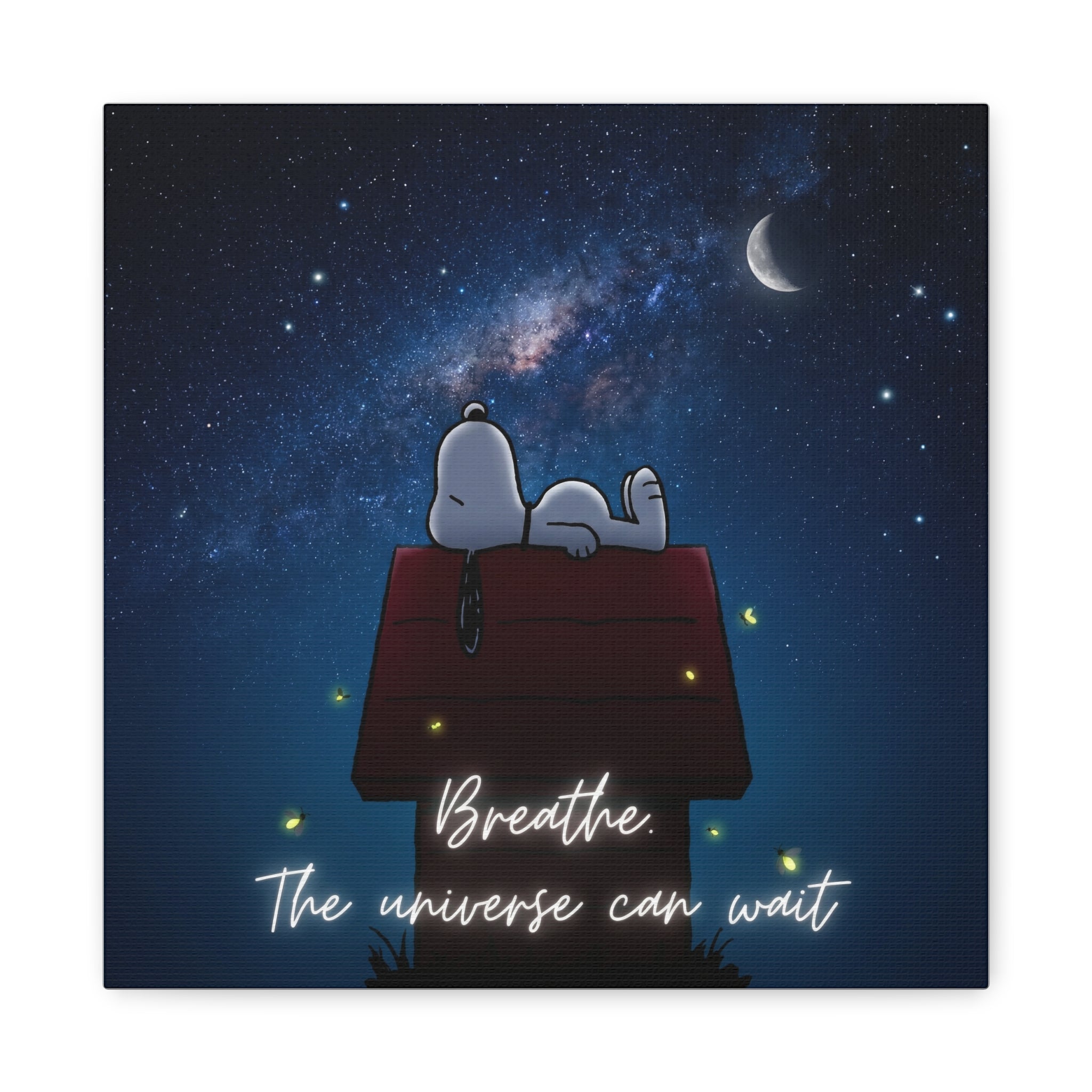 Relaxing Night Sky Canvas