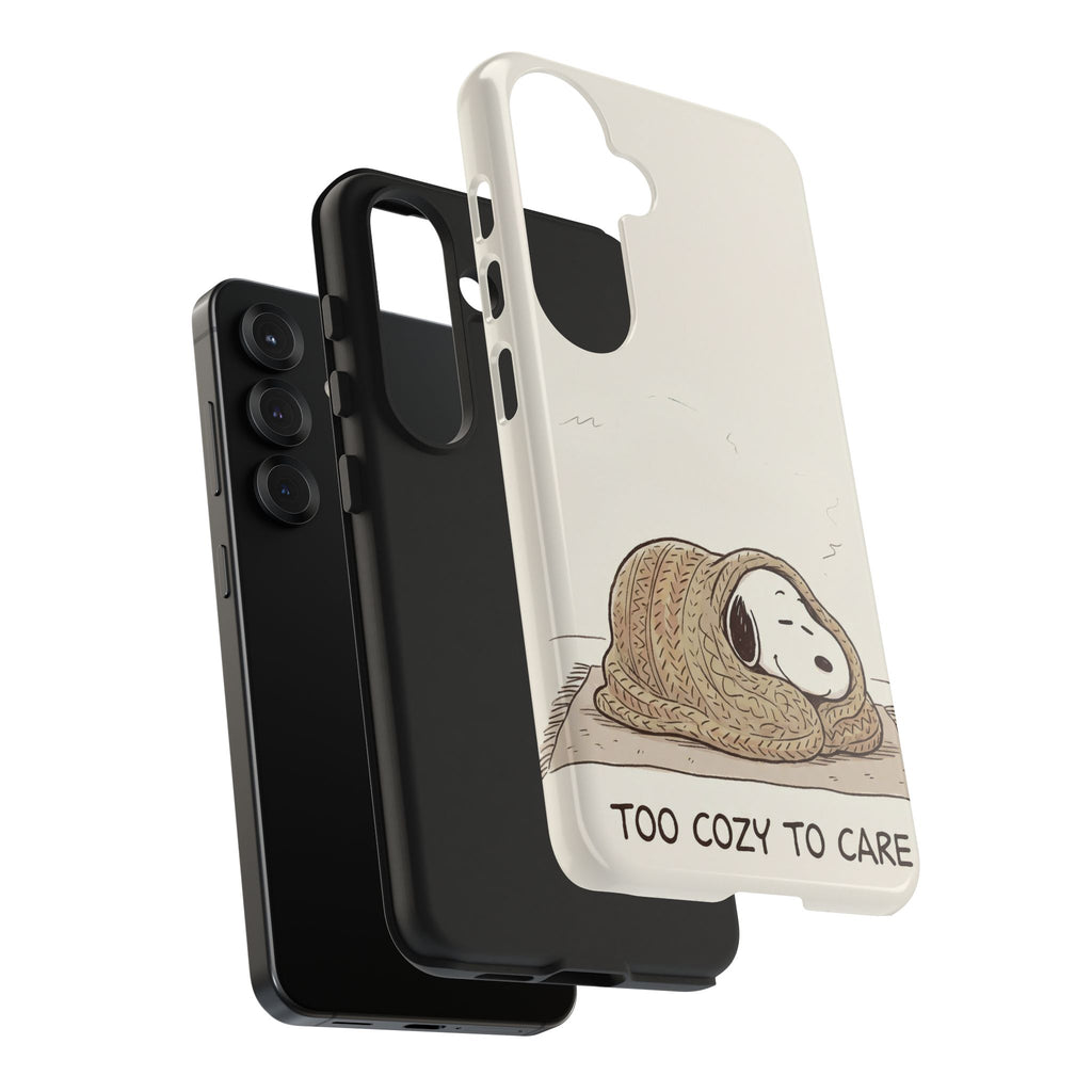 Too Cozy To Care Case