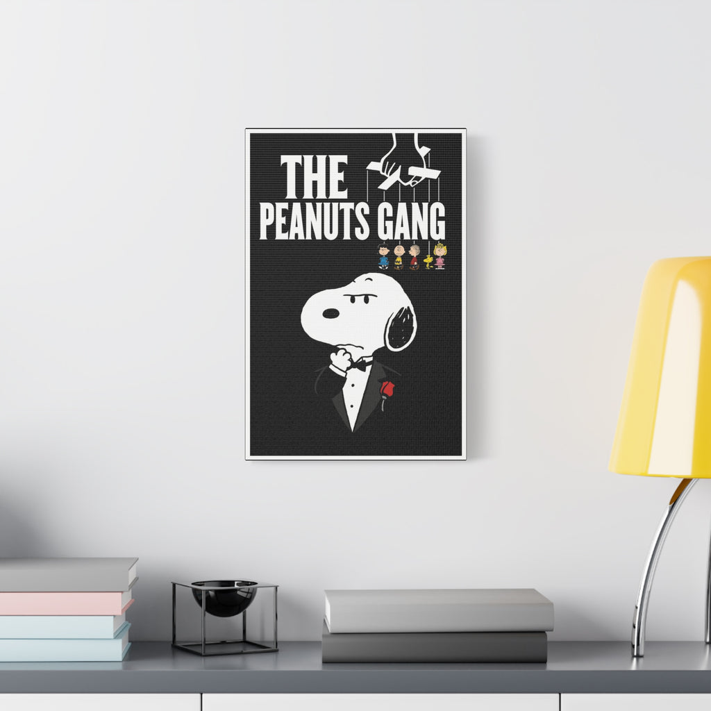 Snoopy Godfather Parody Canvas