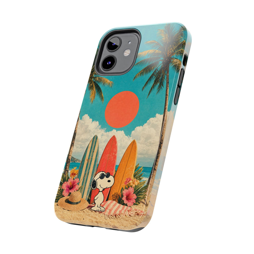 Retro Beach Sun Case
