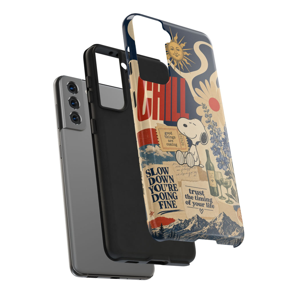 Snoopy Chill Collage Case