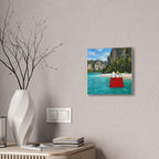 Woodstock Beach Scene Canvas