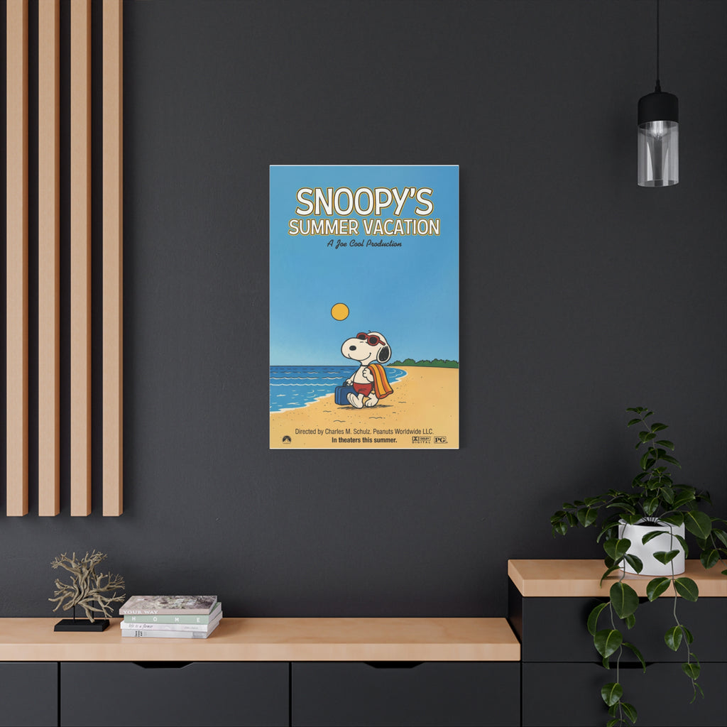 Summer Vacation Canvas