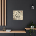 Zen Snoopy Woodstock Canvas