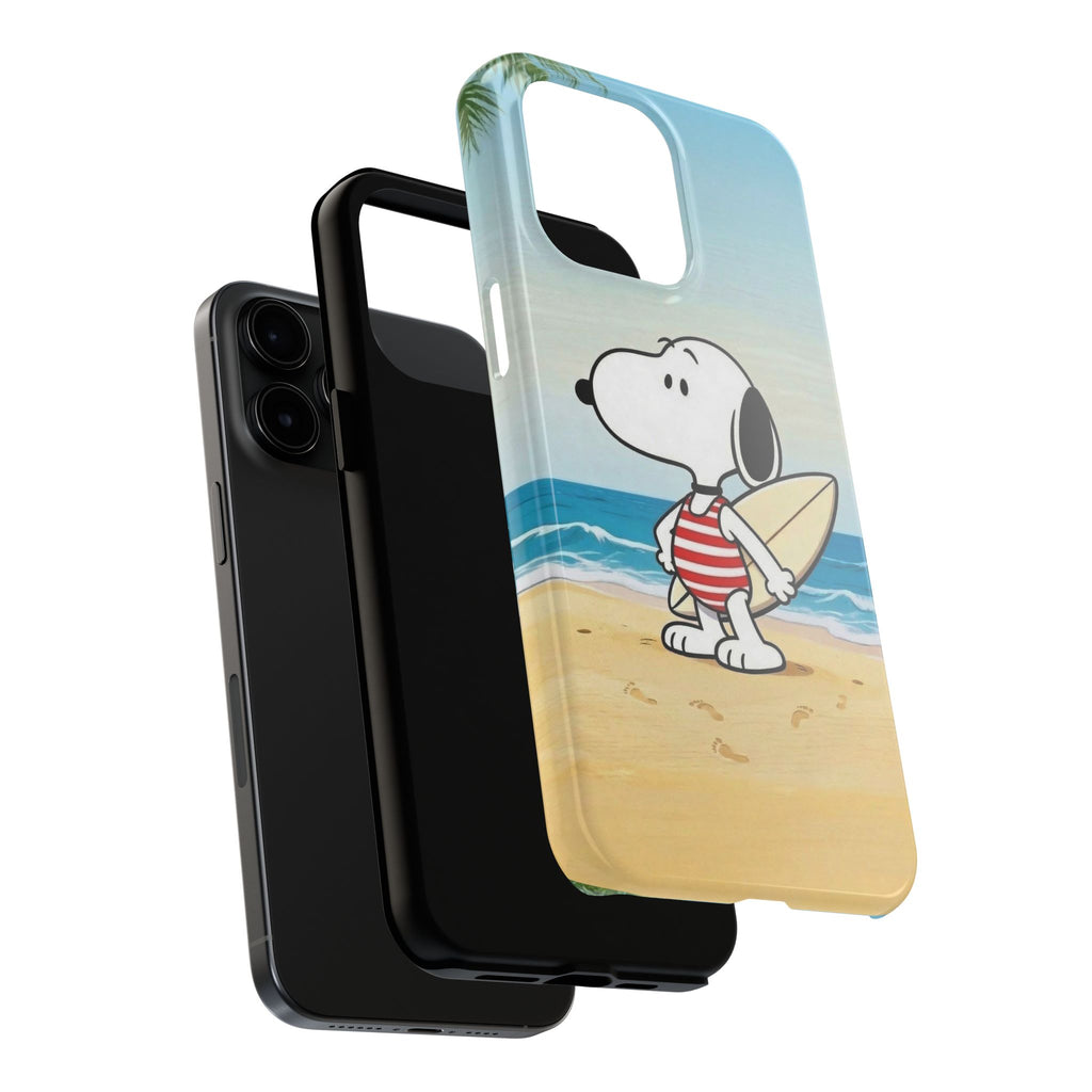 Beach Cartoon Surf Case