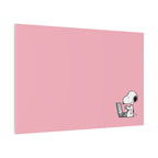 Snoopy on Laptop Canvas