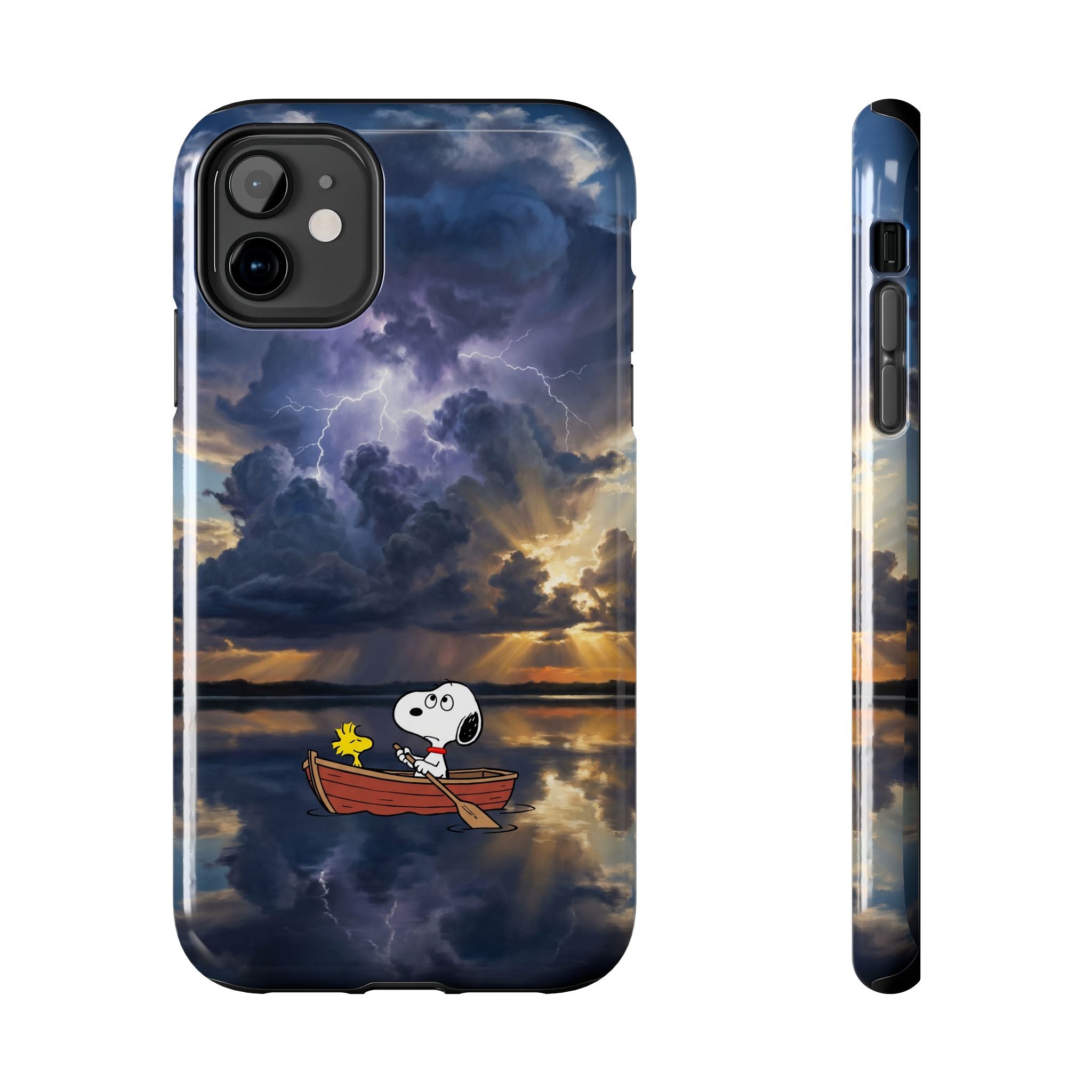 Stormy Rowboat Phone Case
