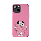 Pink Fuzzy Coat Case