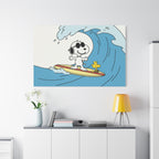 Snoopy Wave Rider Canvas
