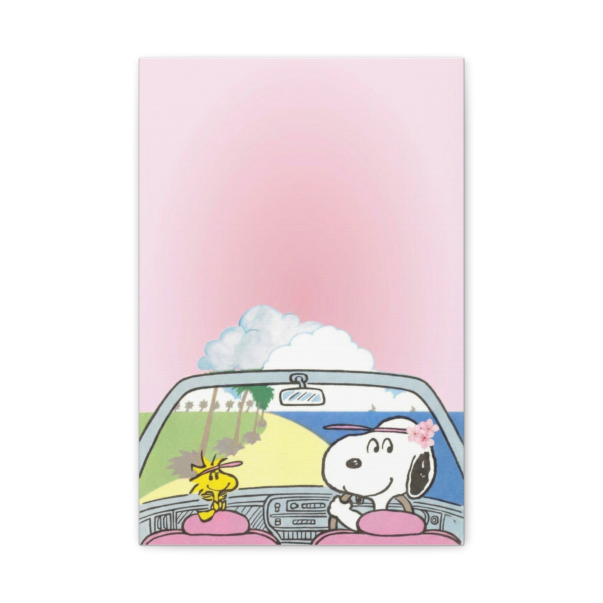 Woodstock Road Trip Canvas